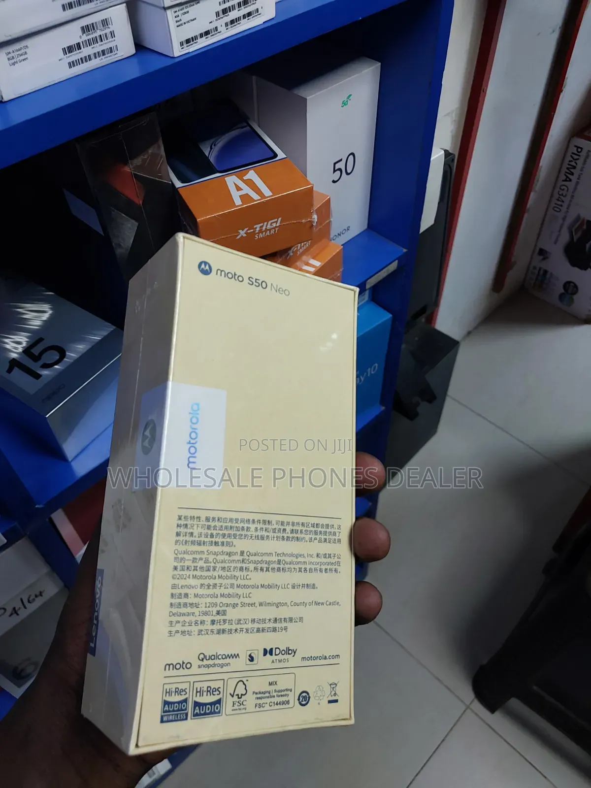 New Motorola Moto S50 512 GB Gray
