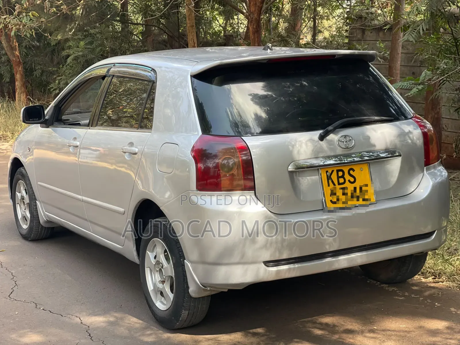 Toyota Corolla RunX 2005 Silver