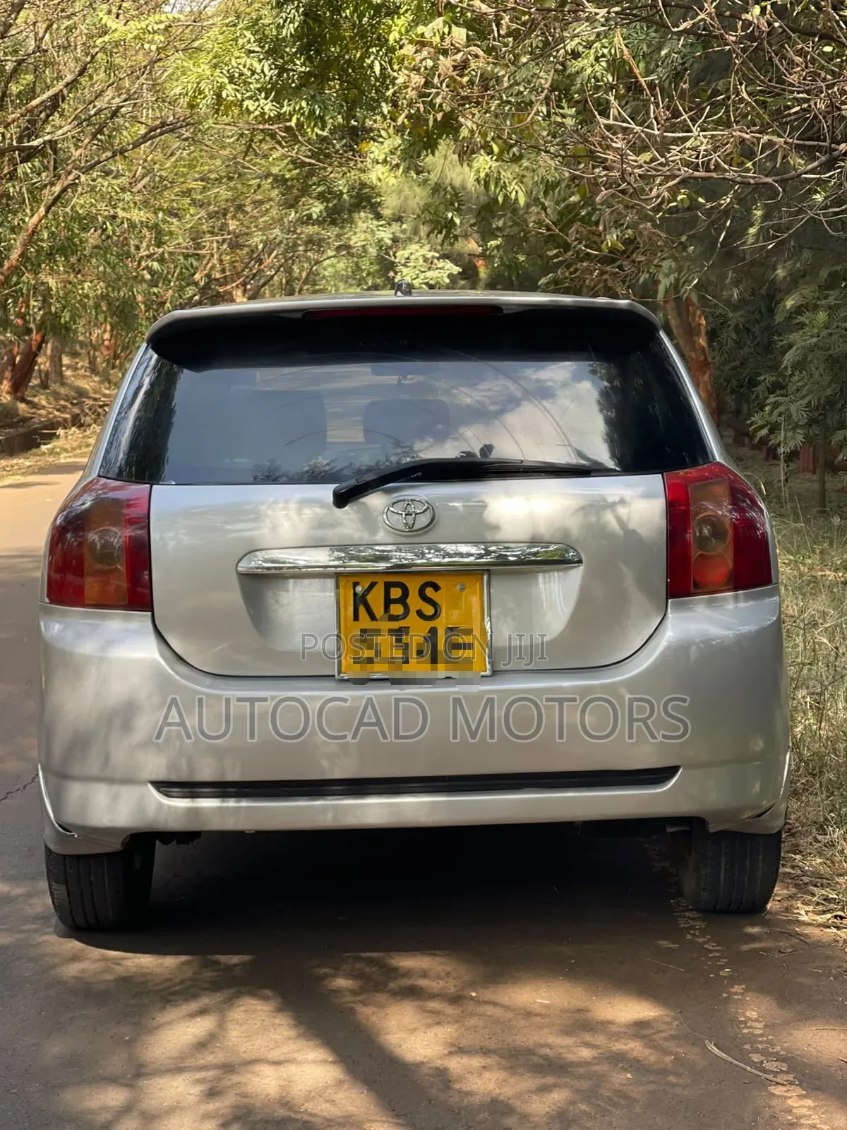 Toyota Corolla RunX 2005 Silver