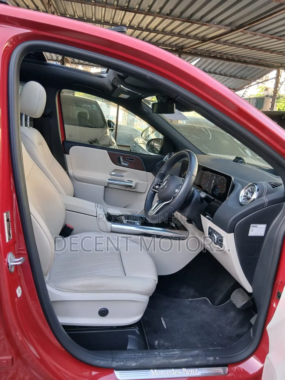 Mercedes-Benz B-Class 2019 Red