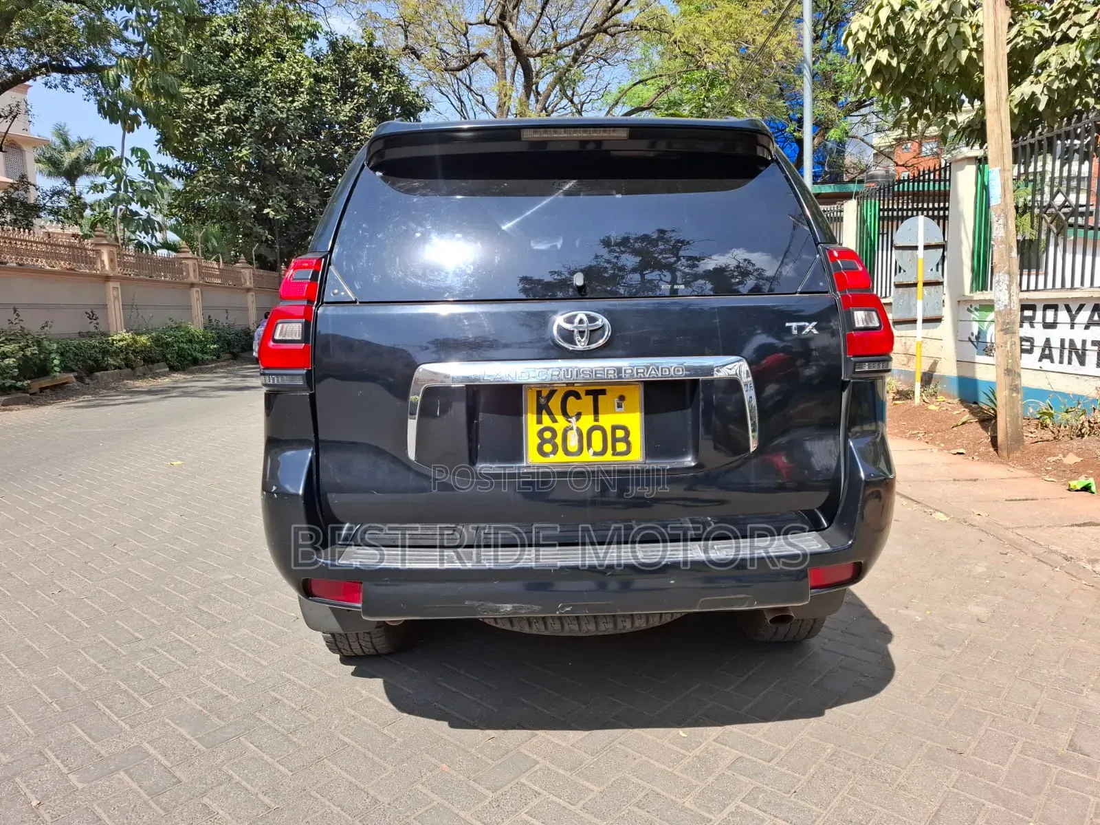 Toyota Land Cruiser Prado 2012 Black