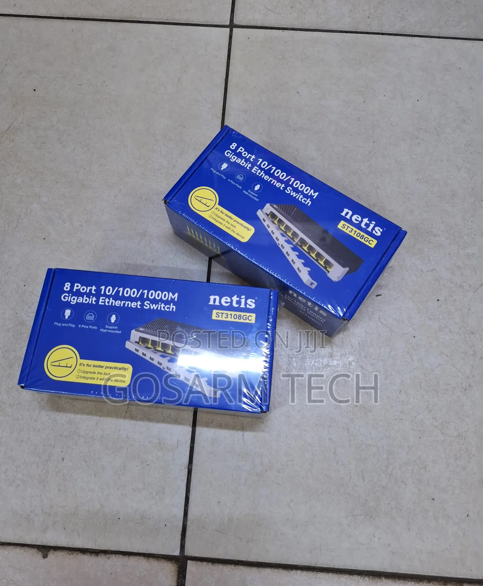 Netis ST3108GC 8-Port High-Speed Gigabit Ethernet LAN Switch