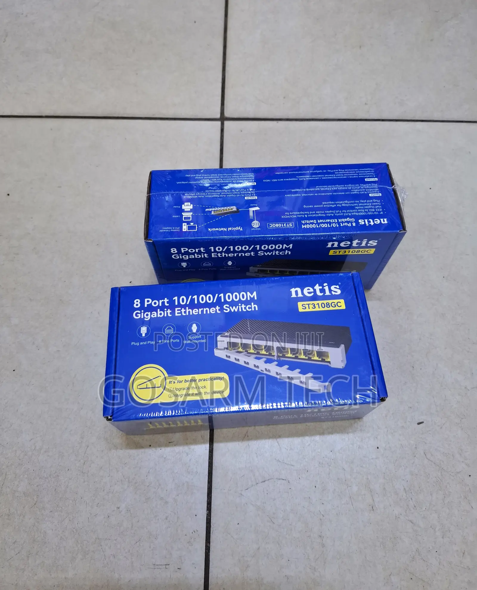 Fast Netis ST3108GC 8-Port 1000Mbps Gigabit Ethernet Network Switch