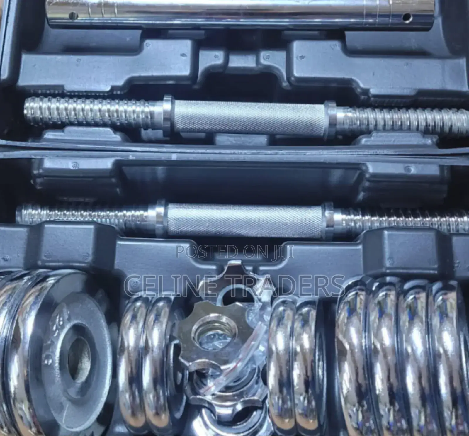15kg Chrome Plated Dumbell