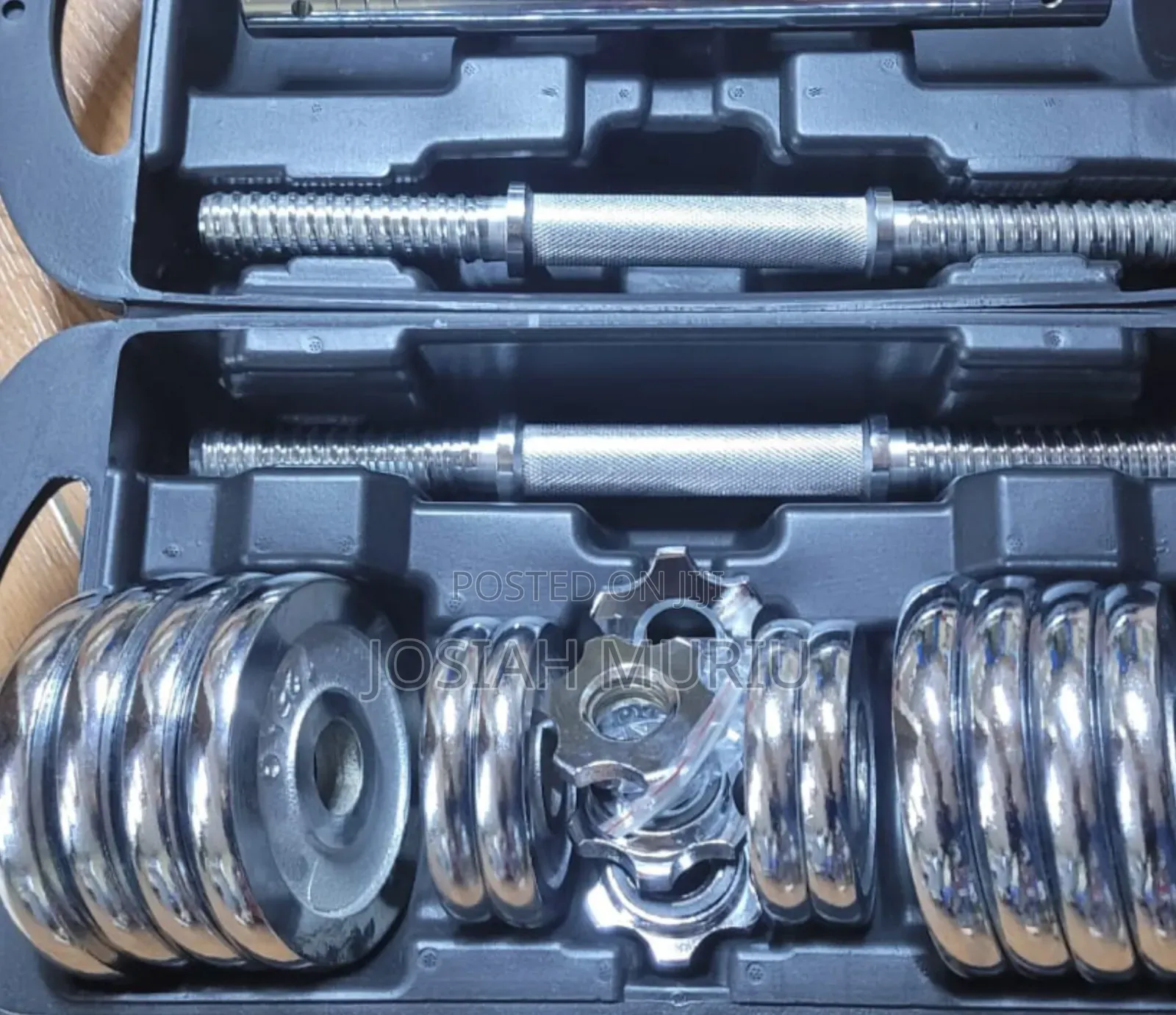 Heavy Duty 15kg Chrome Dumbbell