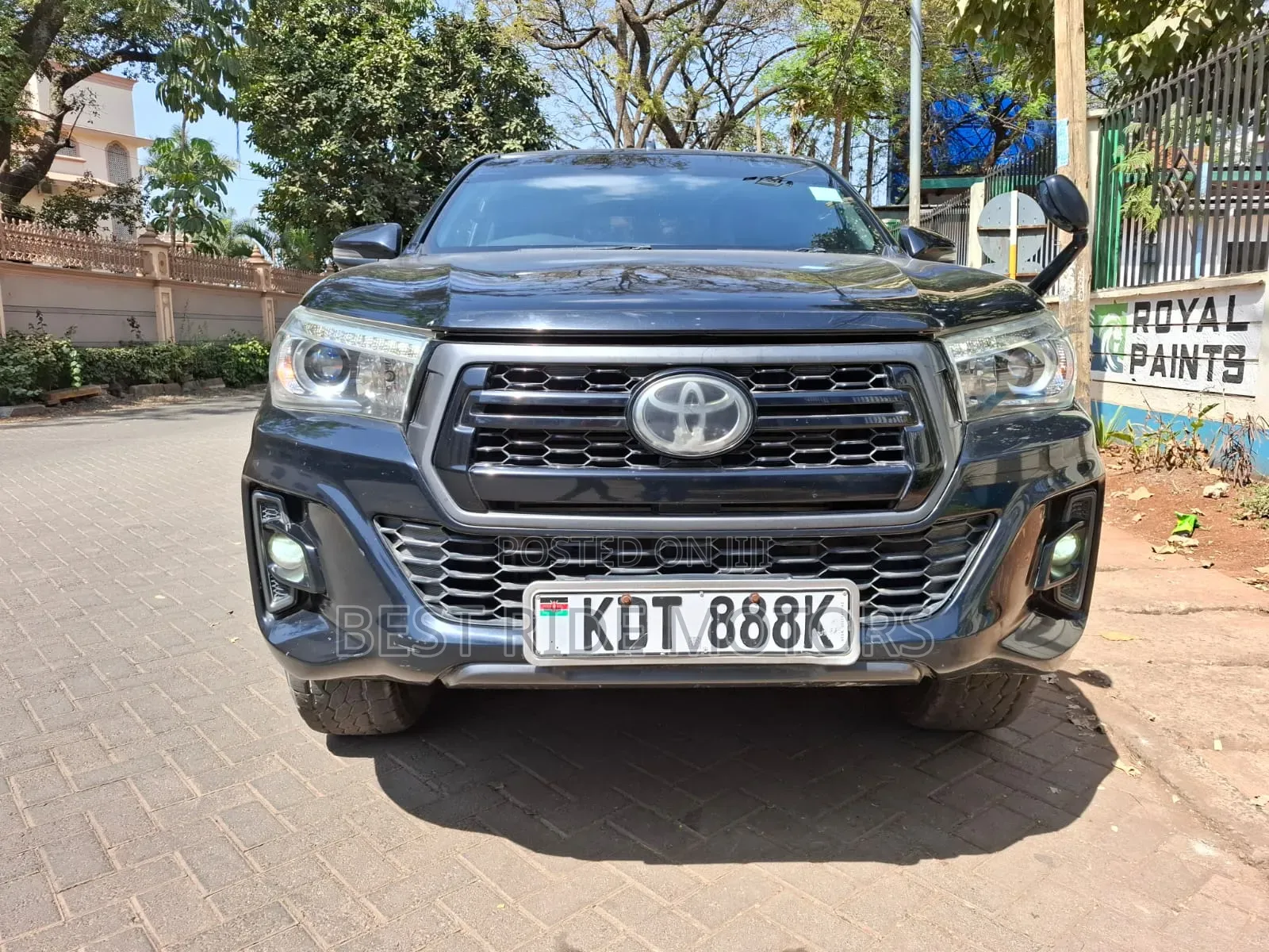 Toyota Hilux Revo Double Cab Deisel 2.4 AWD 2019 Black