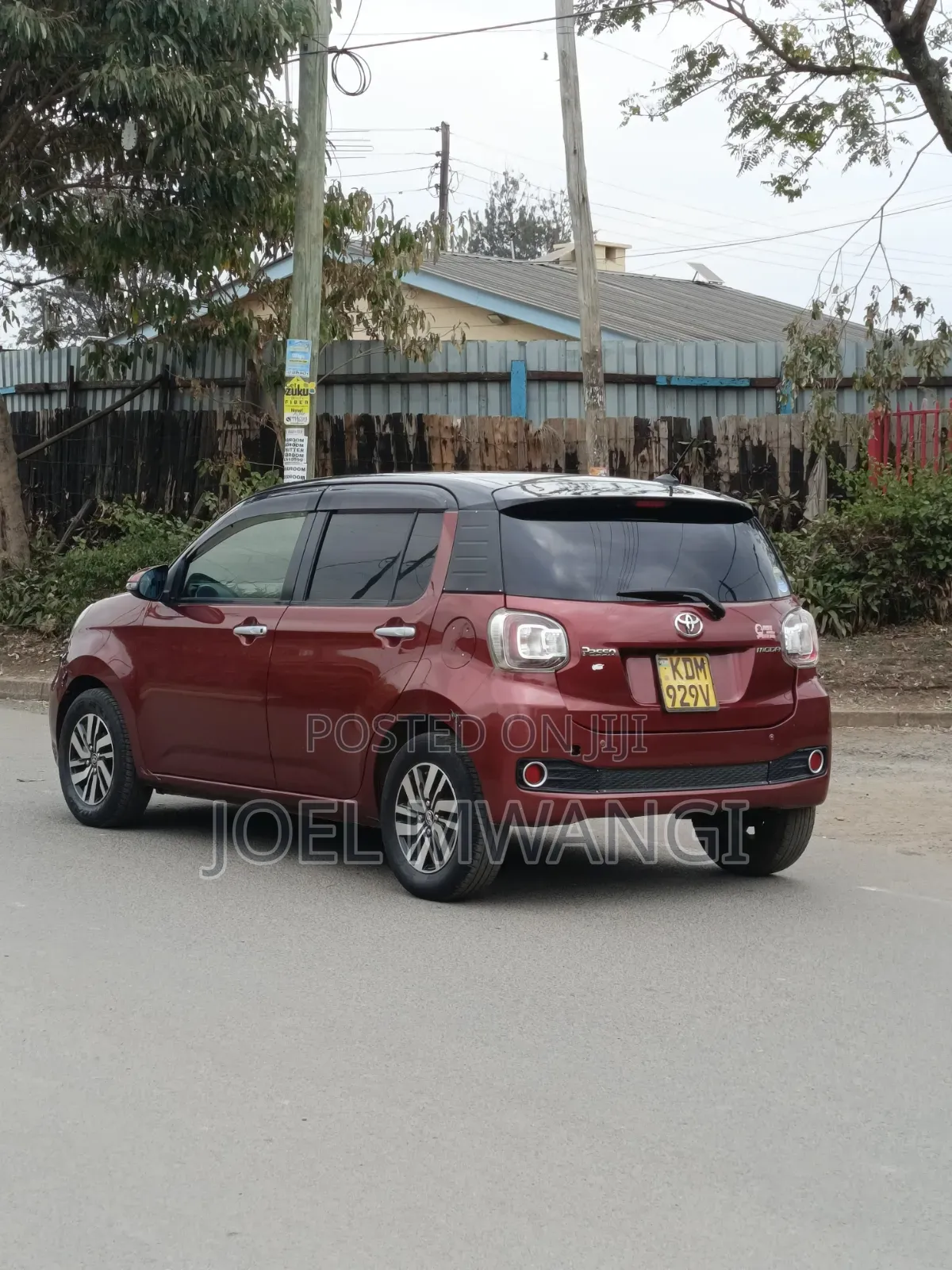 Toyota Passo 2016 Red