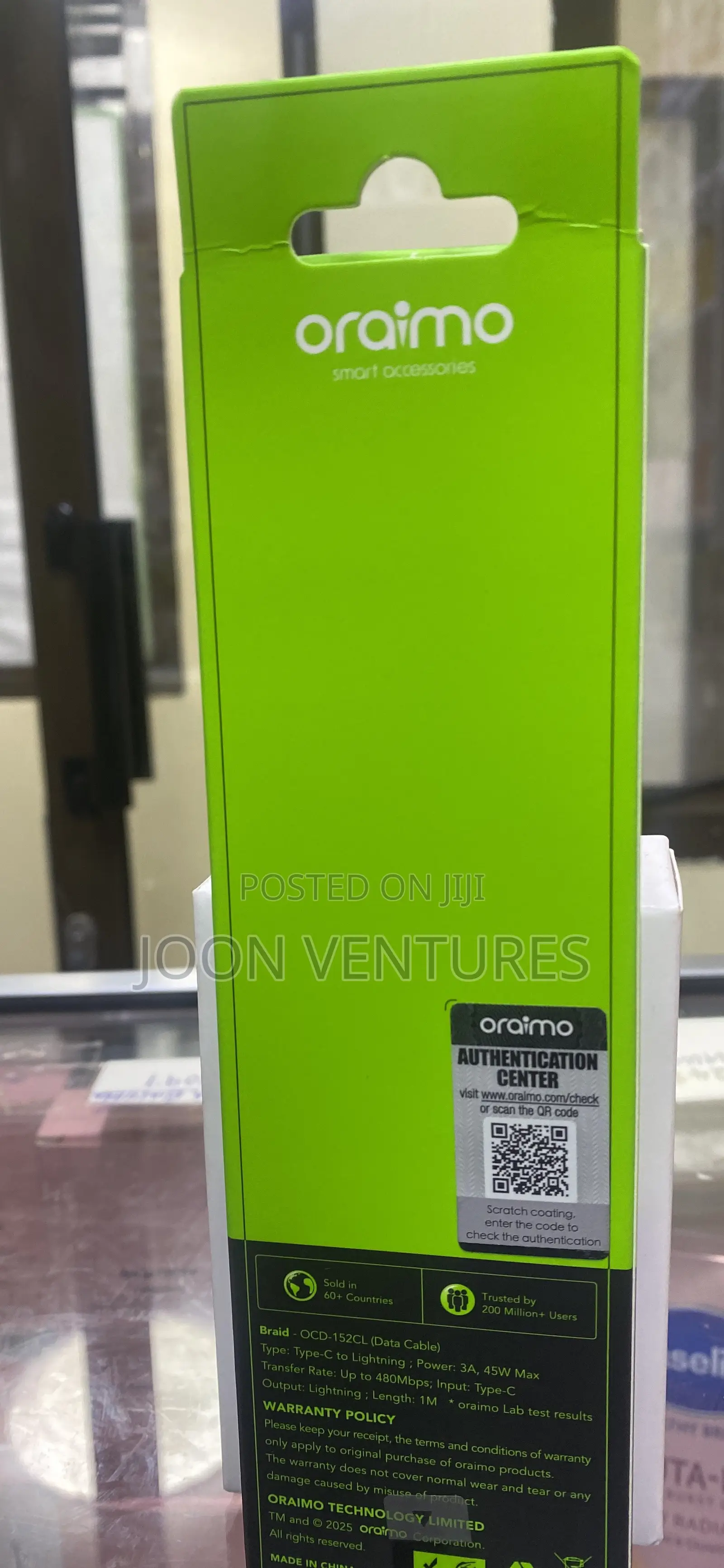 Oraimo Type C to Lightning