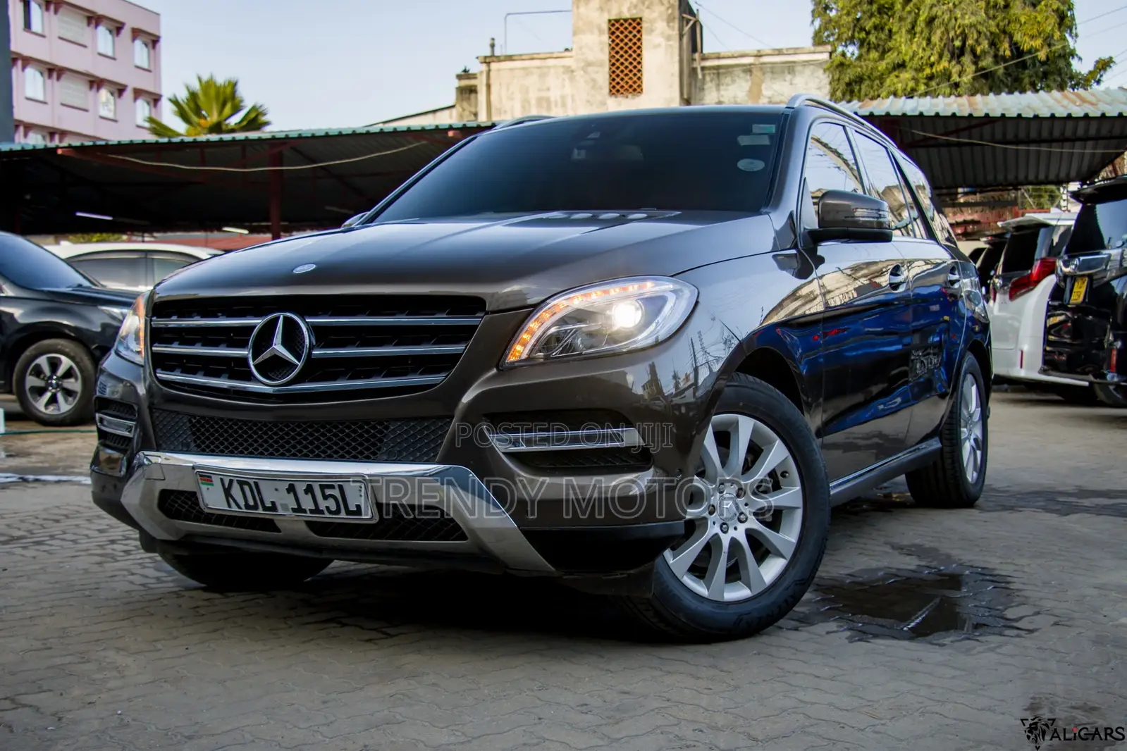 Mercedes-Benz M Class 2013 Brown