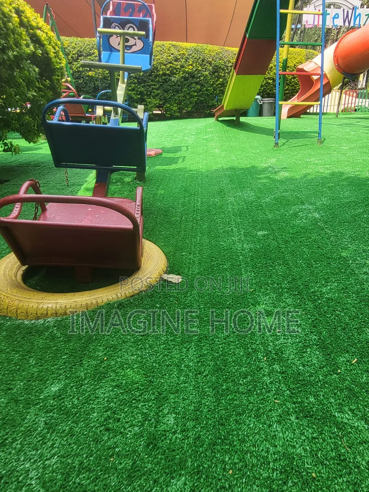 Professional Landscaping With Grass Carpet