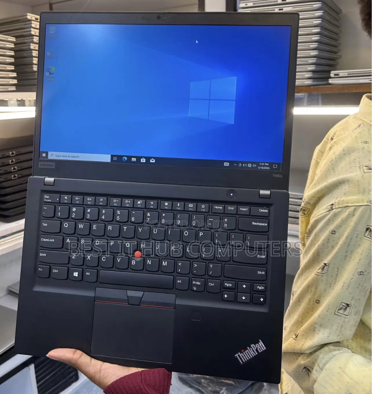 Laptop Lenovo ThinkPad T490s 16GB Intel Core i7 SSD 256GB