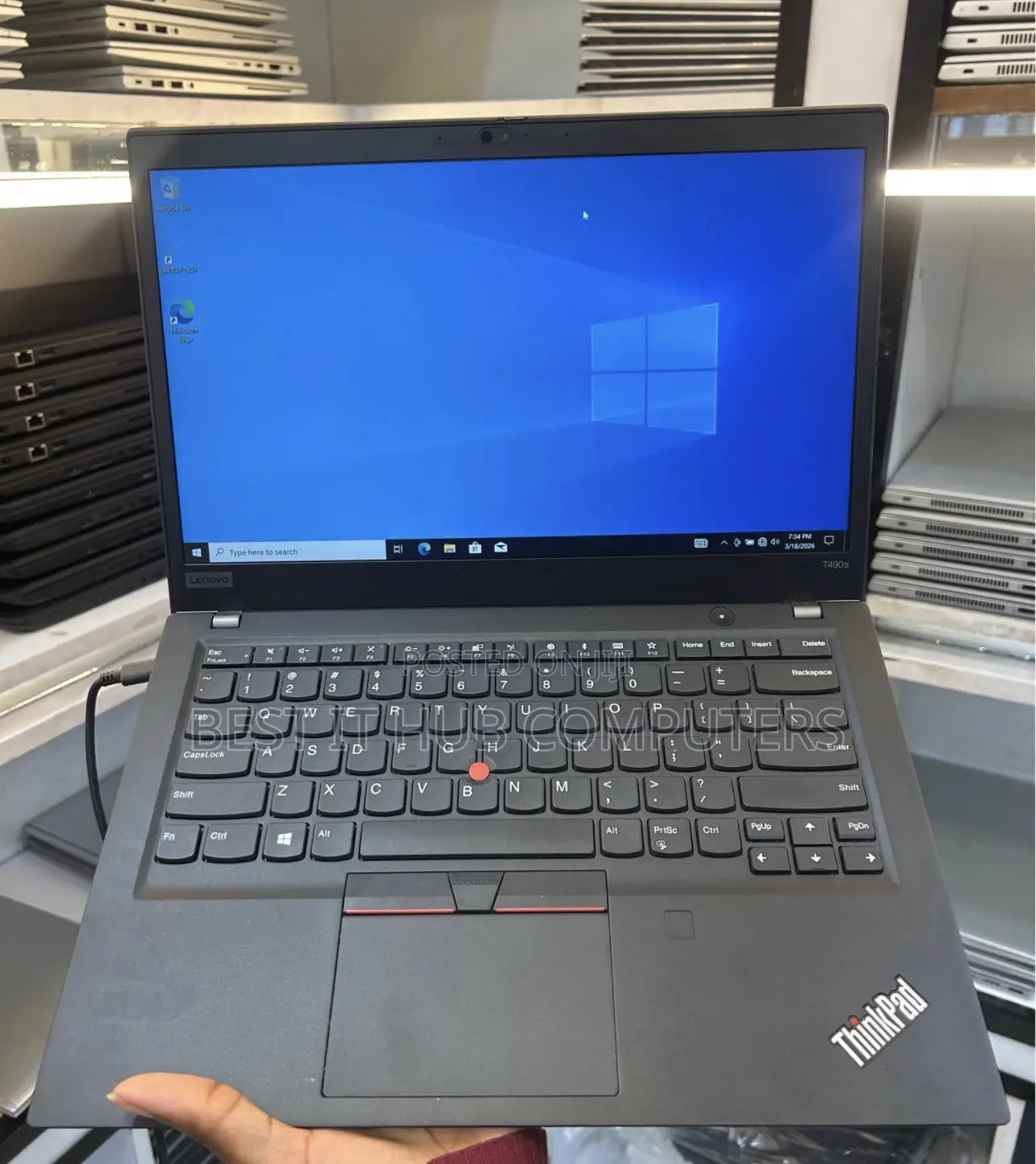 Laptop Lenovo ThinkPad T490s 16GB Intel Core i7 SSD 256GB