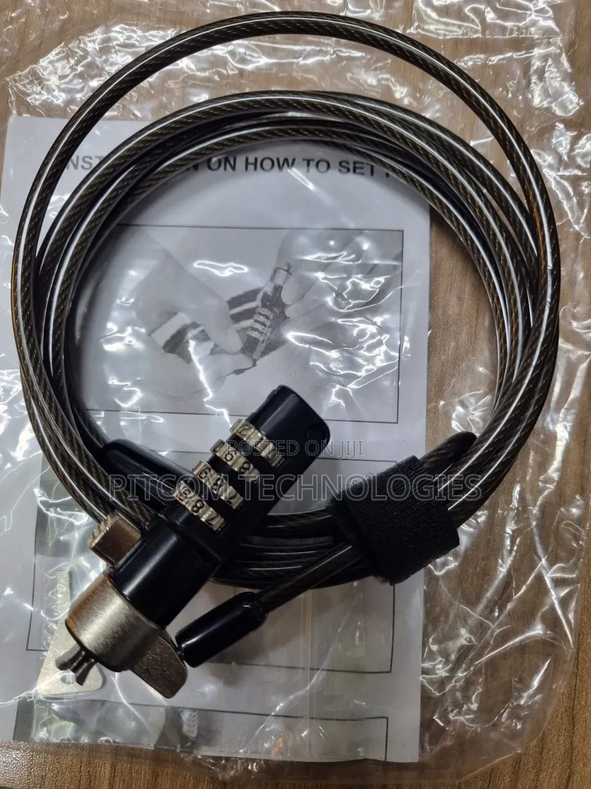 Wedge Slot Laptop Combination Locks