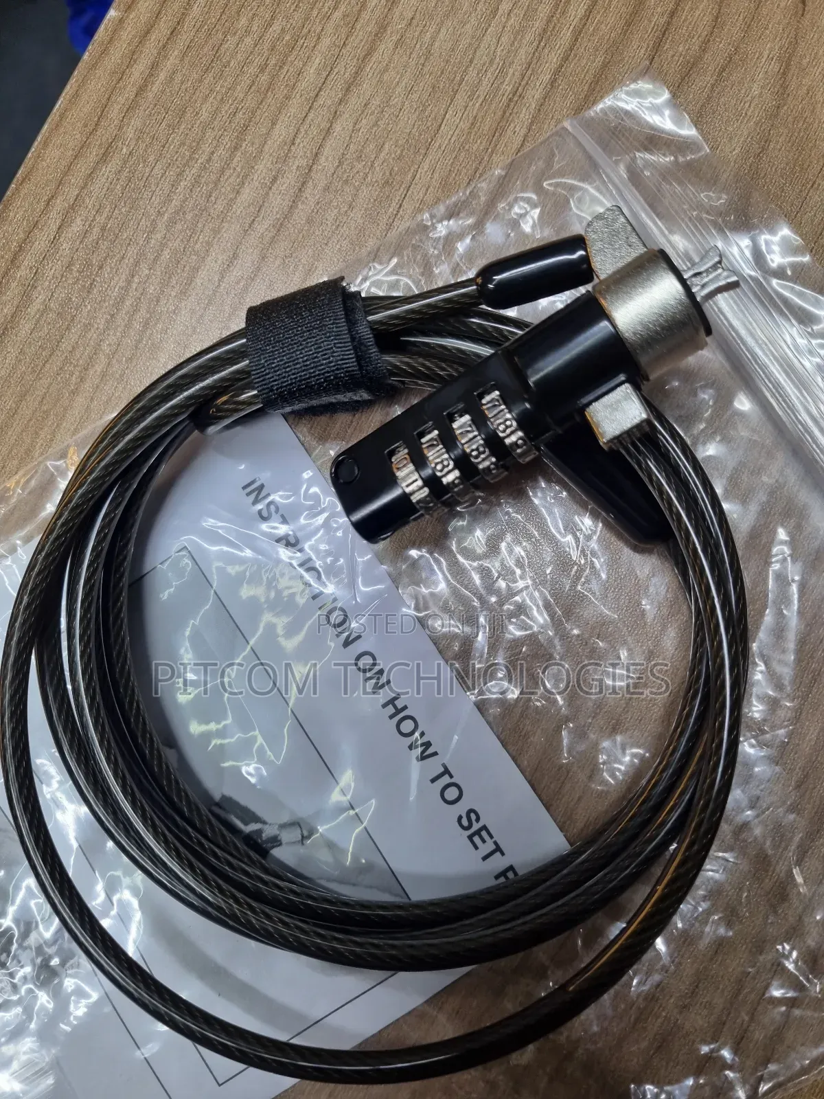 Wedge Slot Laptop Combination Locks