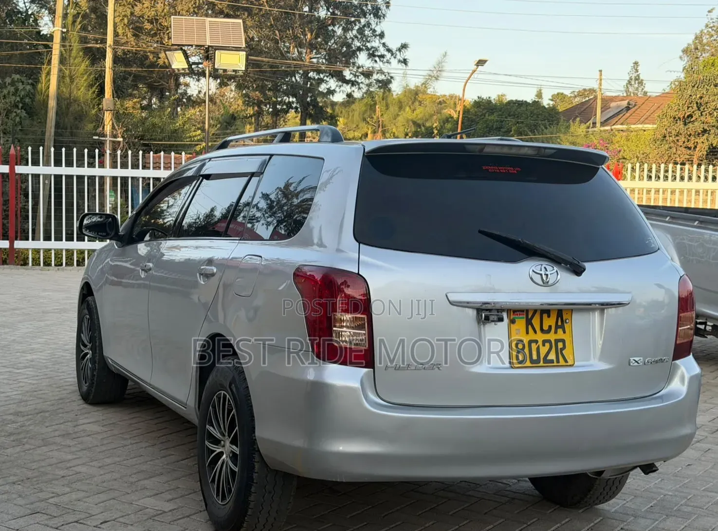 Toyota Corolla Fielder 2008 Silver