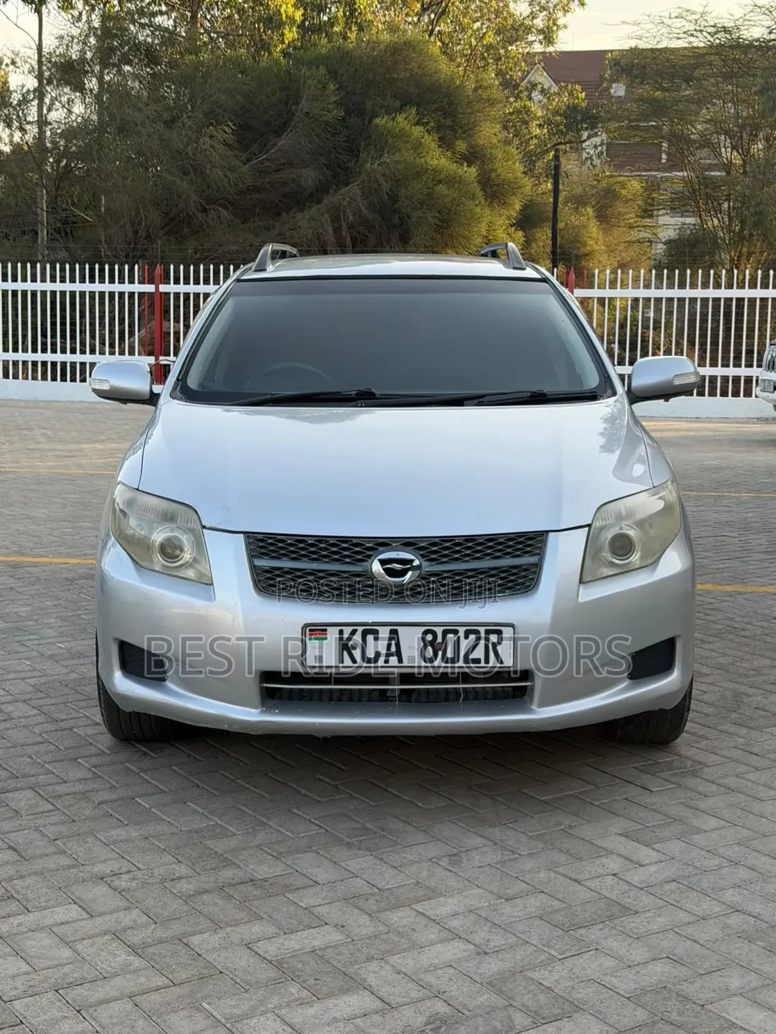 Toyota Corolla Fielder 2008 Silver