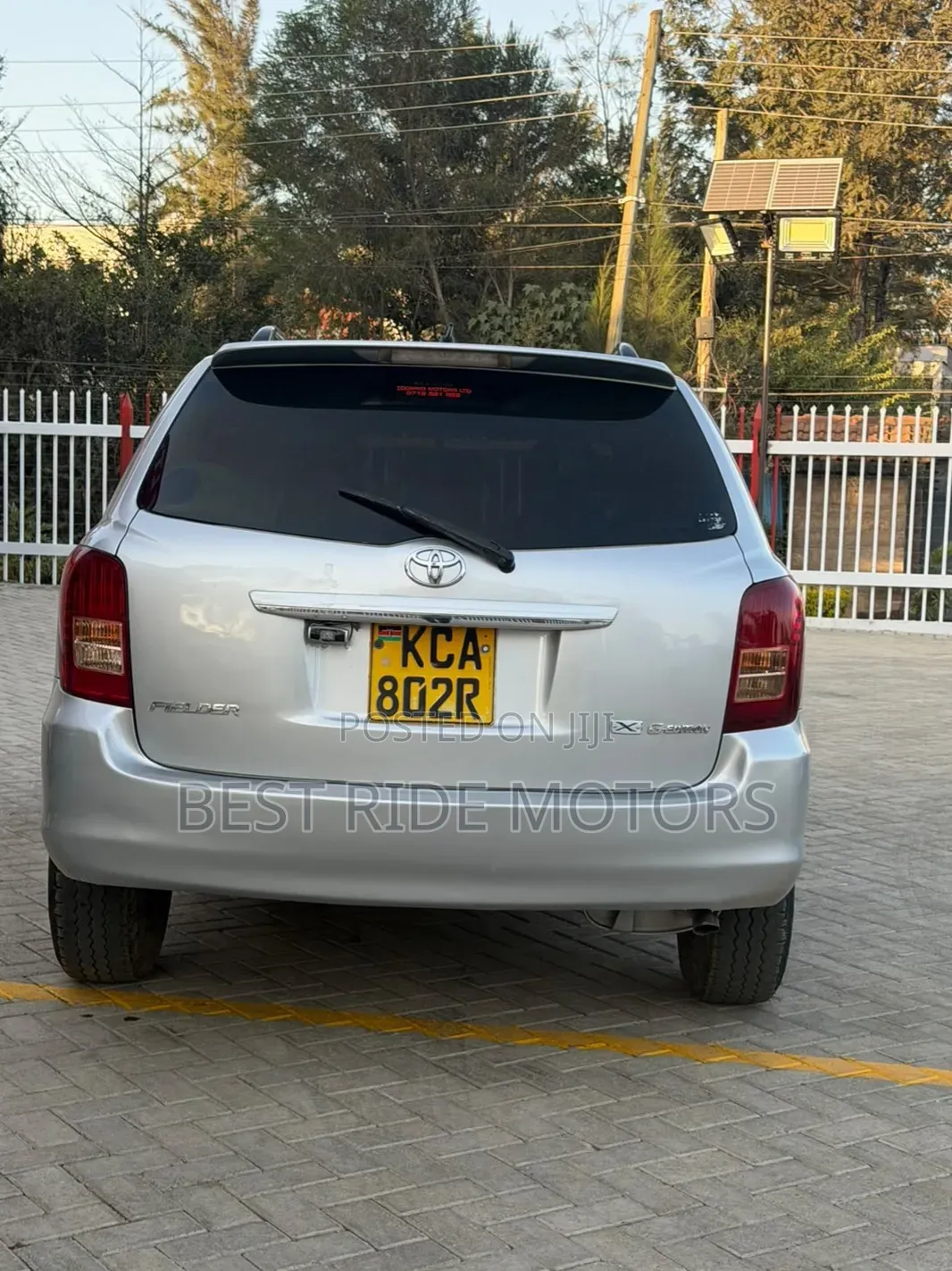 Toyota Corolla Fielder 2008 Silver