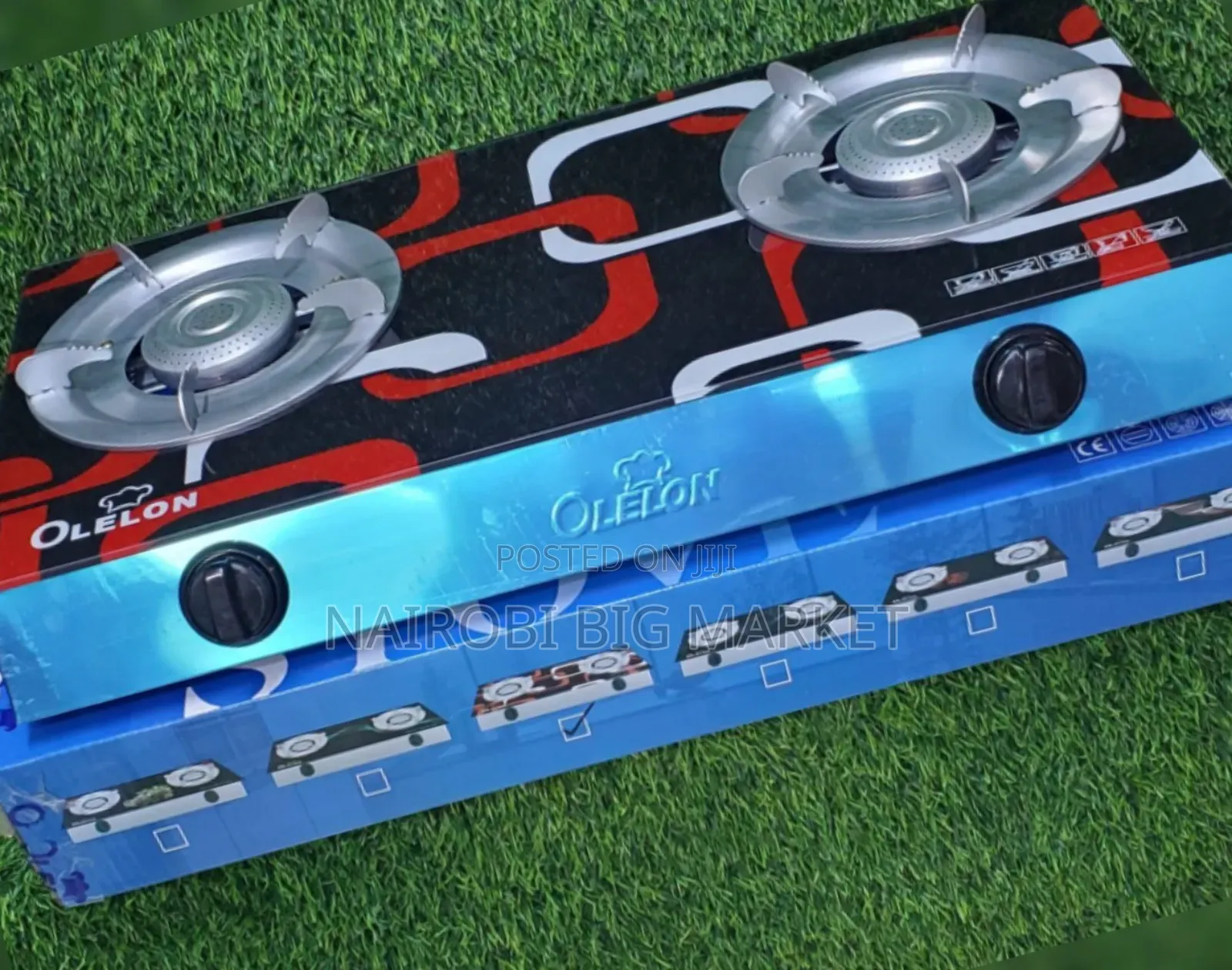 Olelon 2 Burner Glass Top Cooker