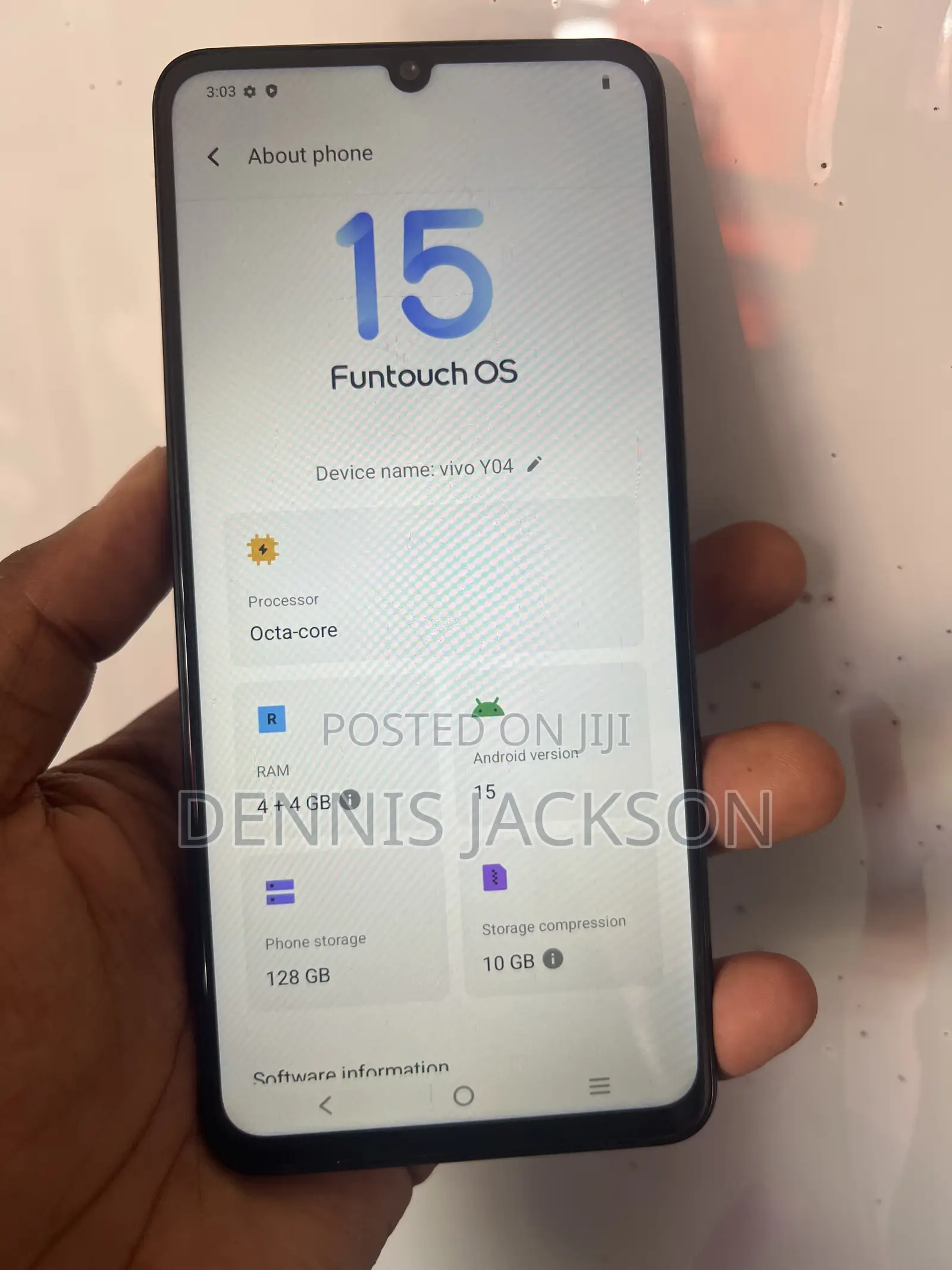 Vivo Y04 128 GB Black