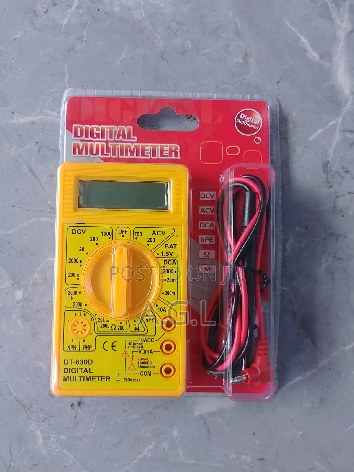 DT-830D Digital Multimeter