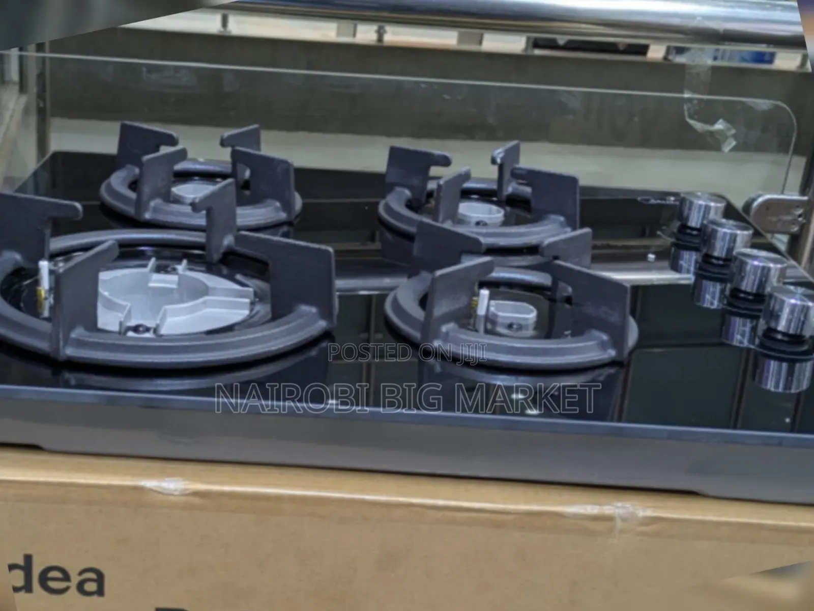 Midea 60cm SS Gas Hob Inbuilt Cooker