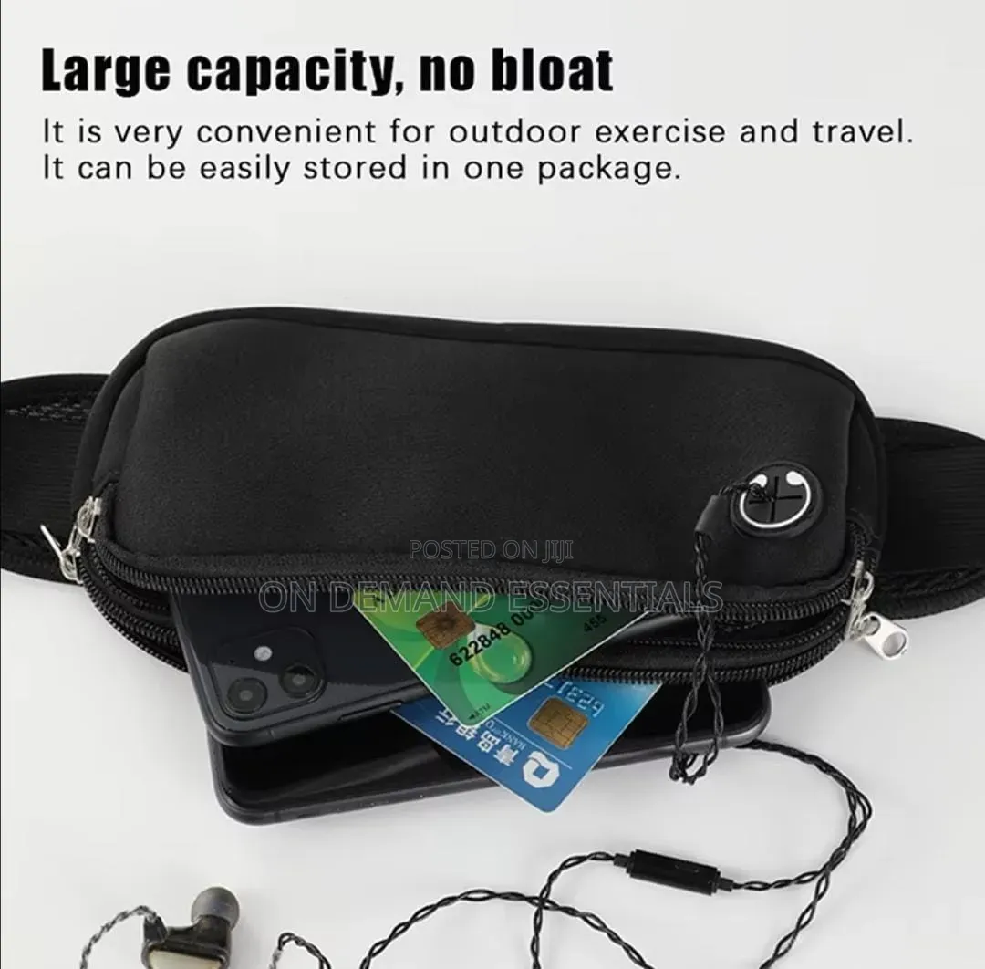 Waist Bag for Sports Running and Mobile Phones Durable