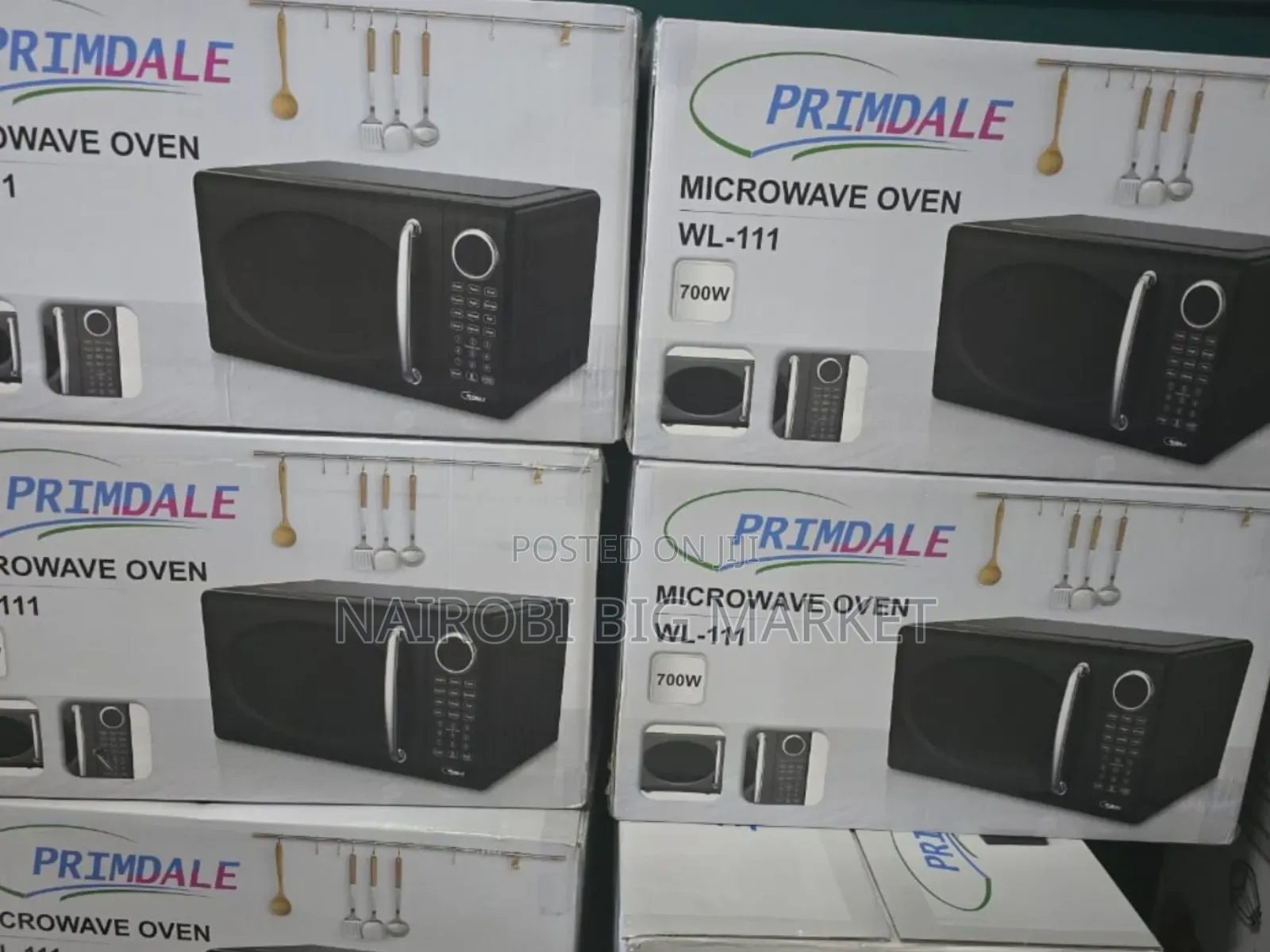 20l Primdale Microwave Oven Black