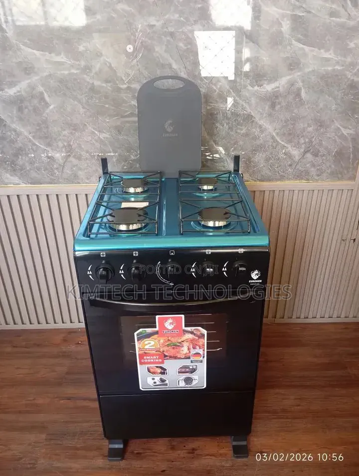 Euroken 50*55 4G Gas Oven Standing Cooker