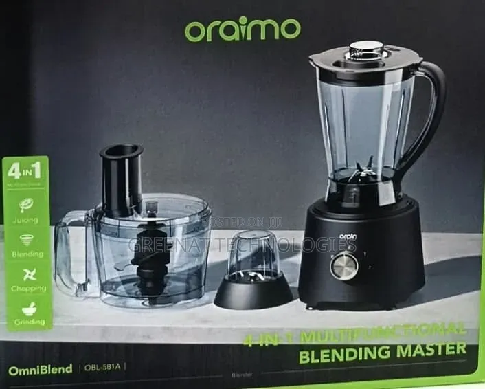 Oraimo OmniBlend OBL-581A - 4 in 1 Multifunctional Blender | Kenya