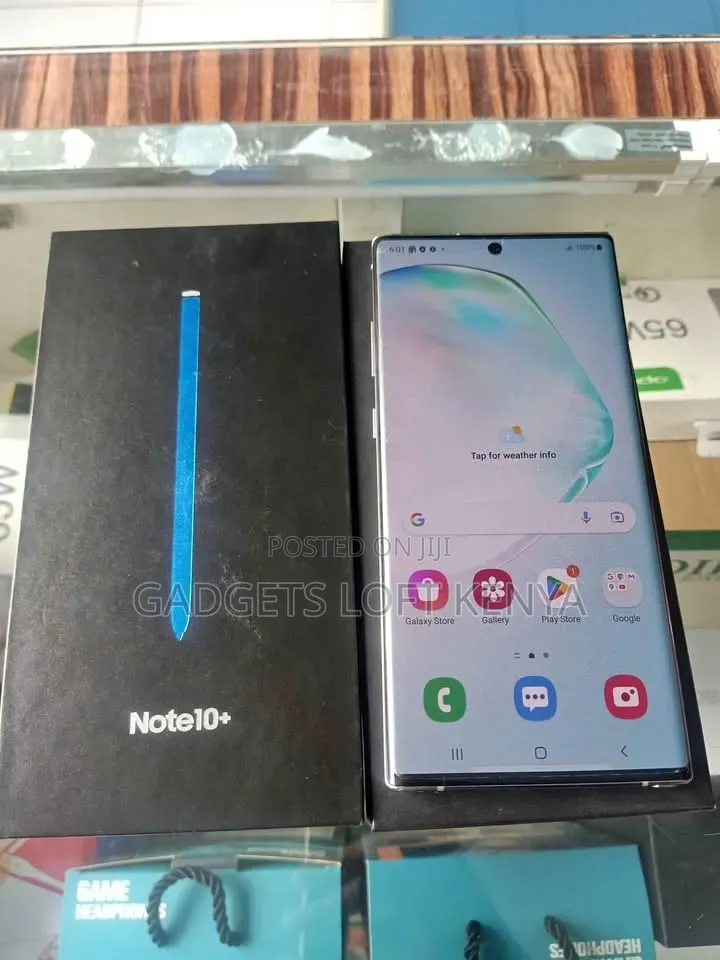 New Samsung Galaxy Note 10 Plus 5G 256 GB Black