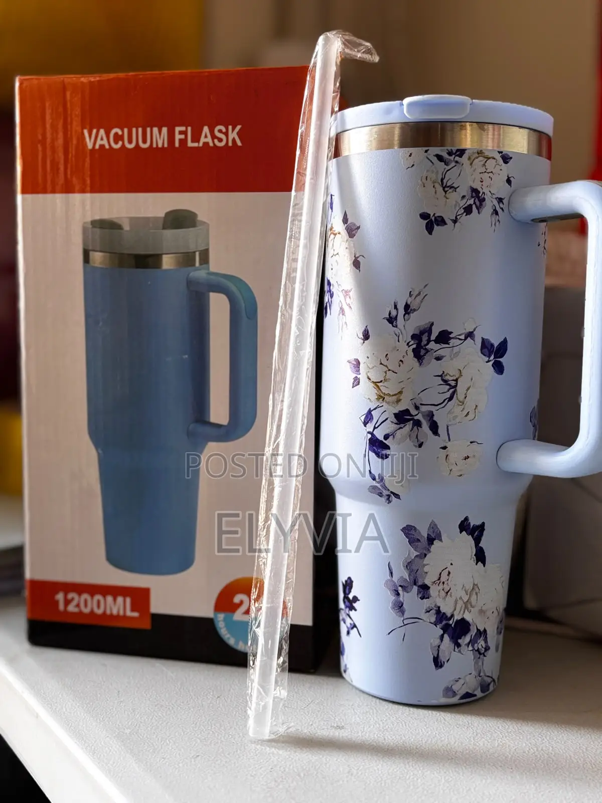 Flowered Flask (Stanley)