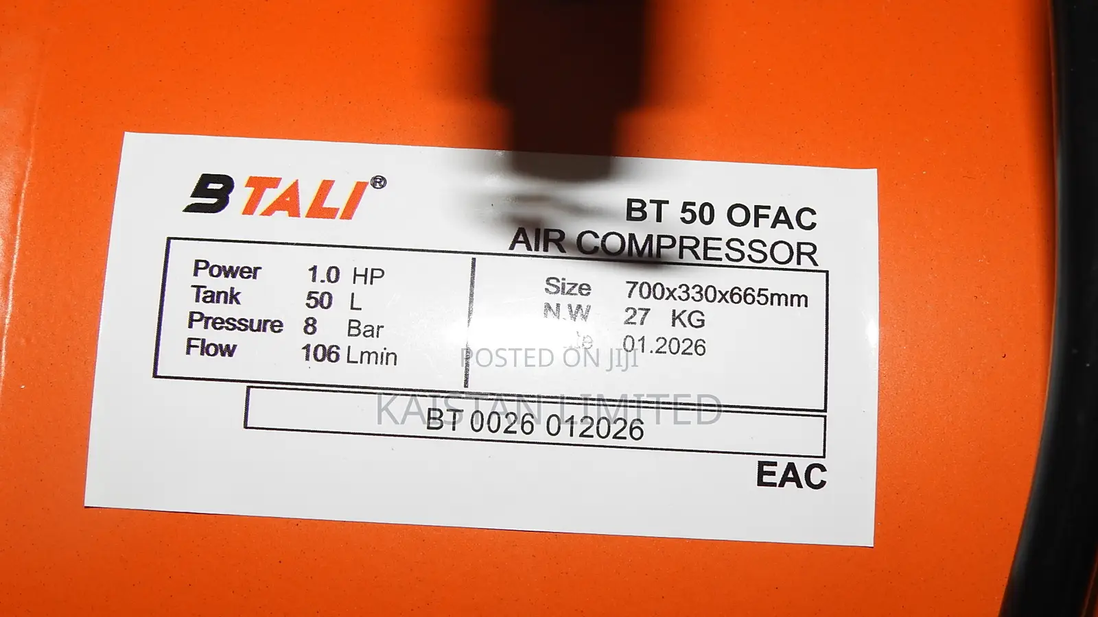 BTALI 50 L Silent Air Compressor Clean Output, Painting Pneumatics