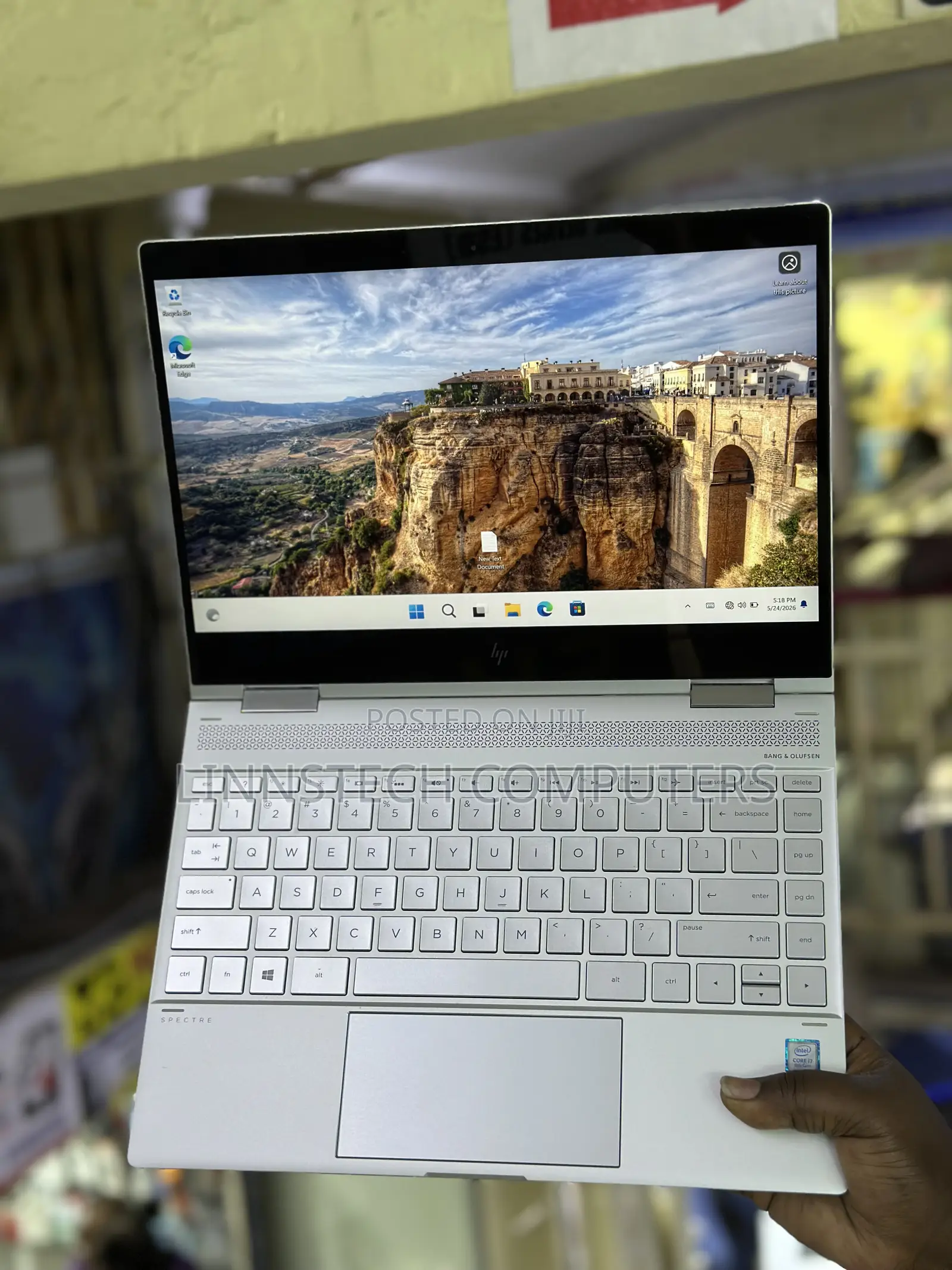 Laptop HP Spectre X360 16GB Intel Core i7 SSD 256GB