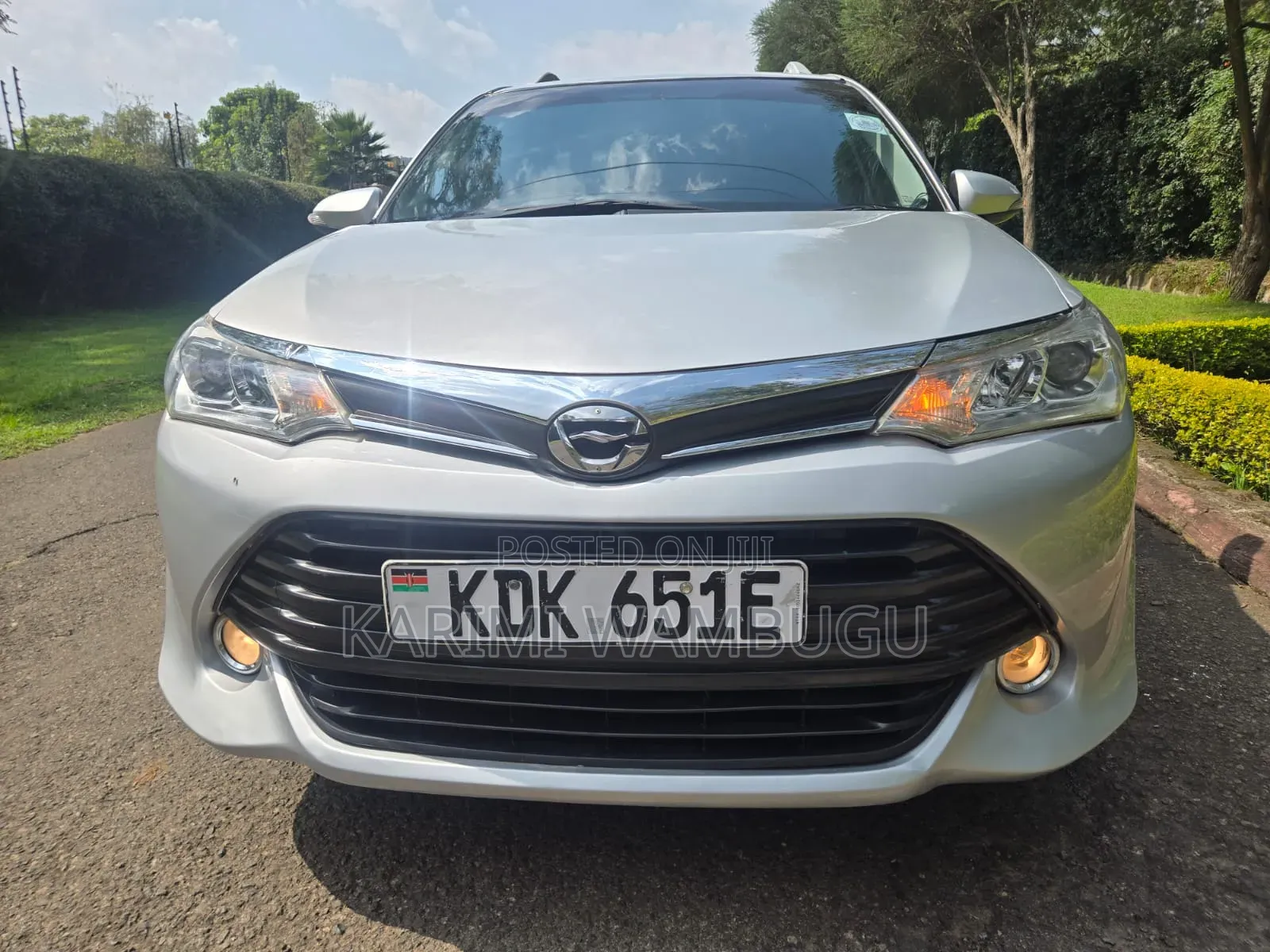 Toyota Corolla Fielder 2016 Silver