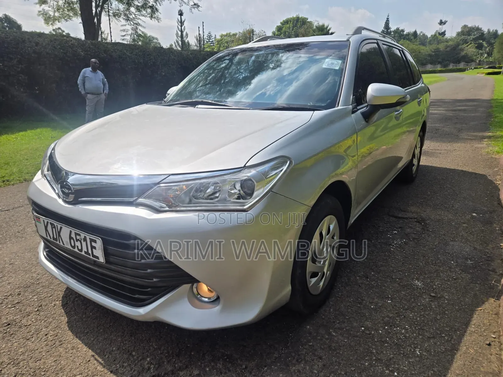 Toyota Corolla Fielder 2016 Silver