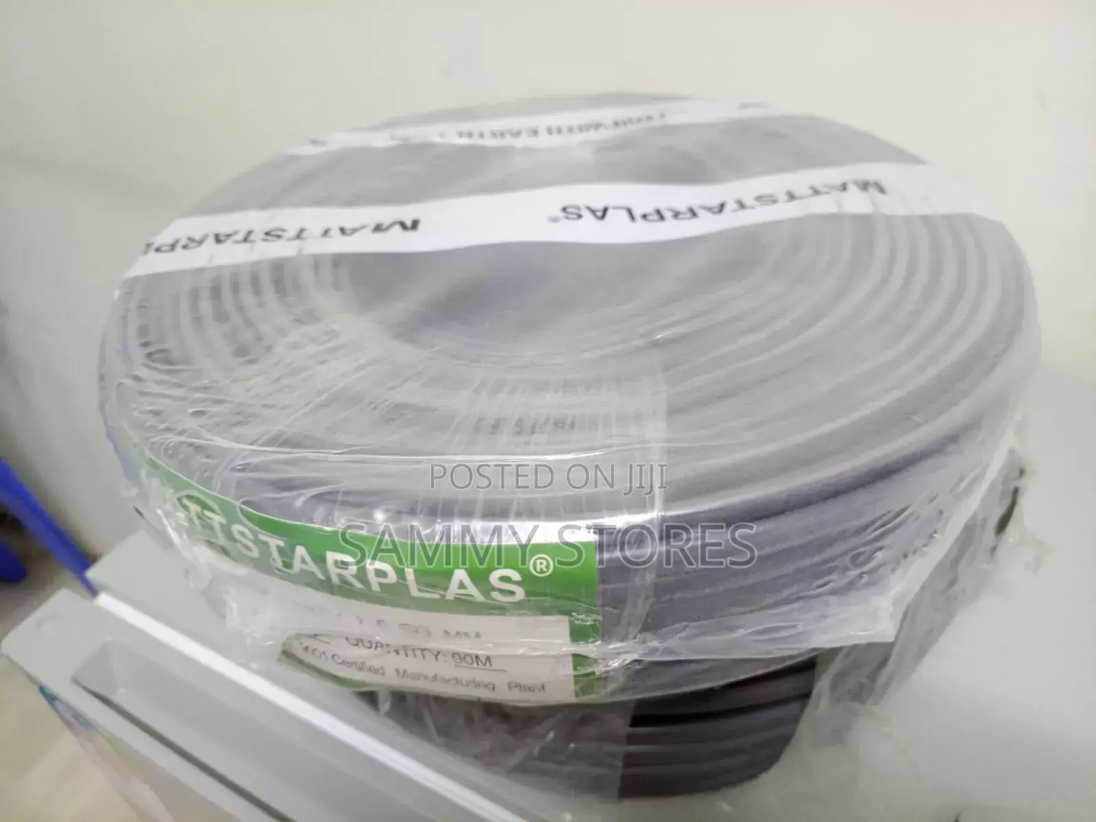 Starplas Black Flexible PVC Pipe Roll – 90m
