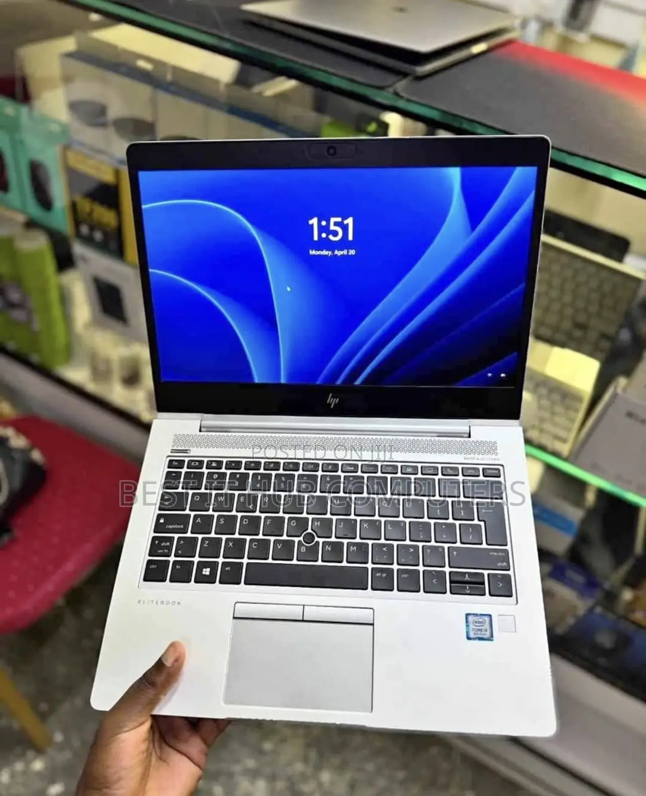Laptop HP EliteBook 830 G5 8GB Intel Core i7 SSD 256GB
