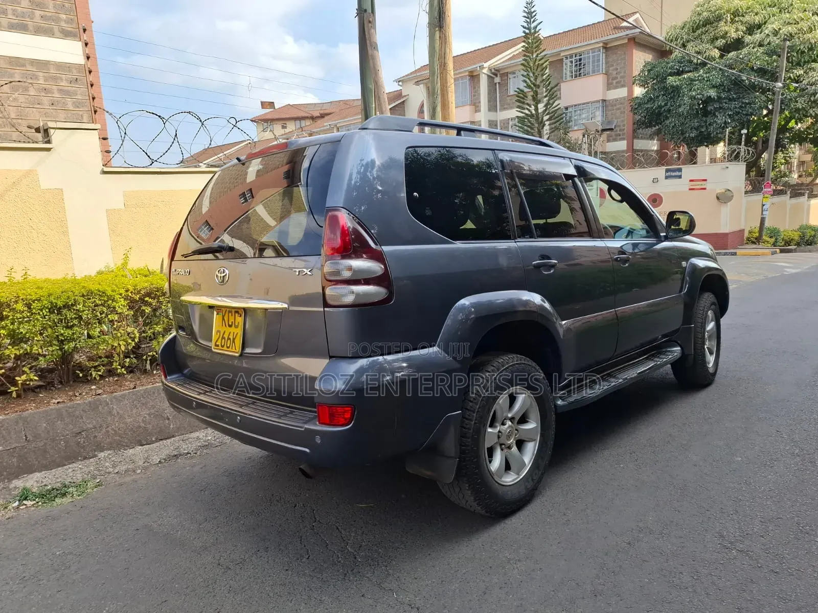 Toyota Land Cruiser Prado 2008 Gray