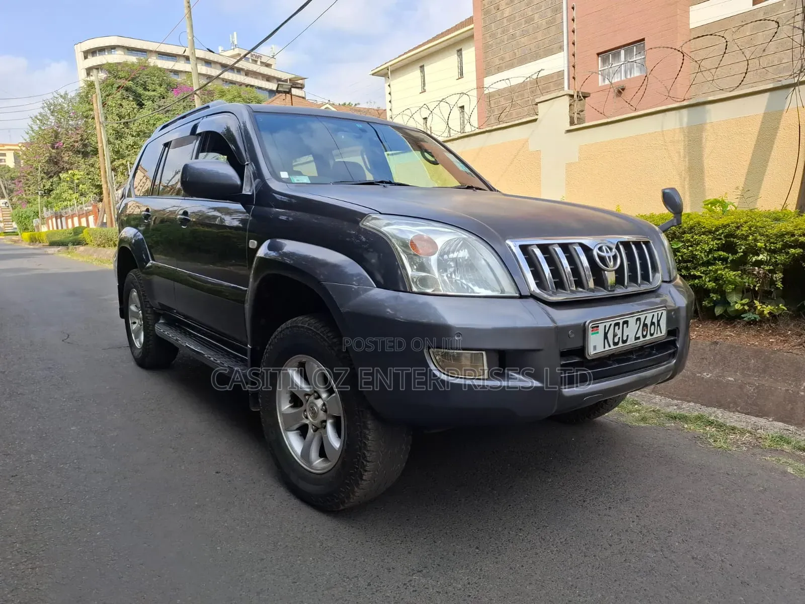 Toyota Land Cruiser Prado 2008 Gray