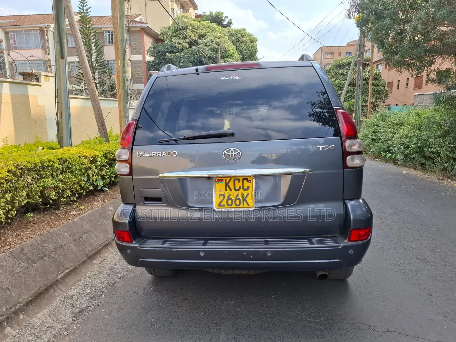 Toyota Land Cruiser Prado 2008 Gray