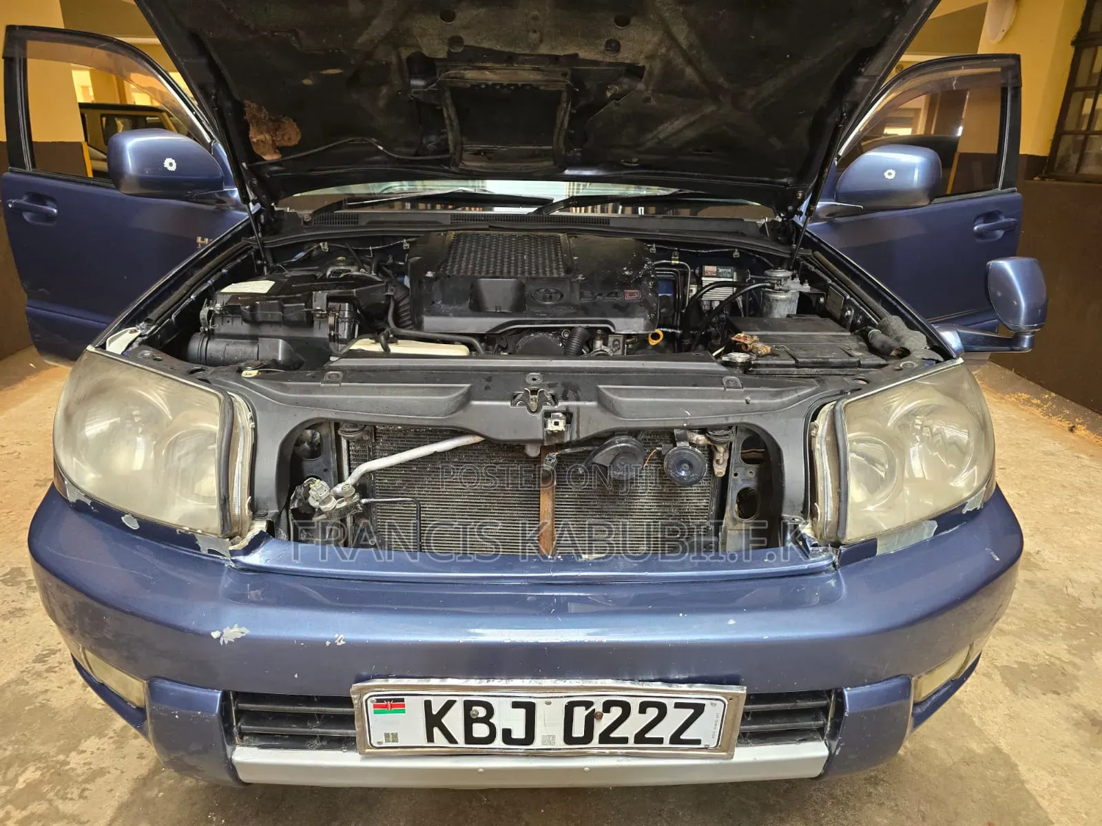 Toyota Hilux 2002 Blue
