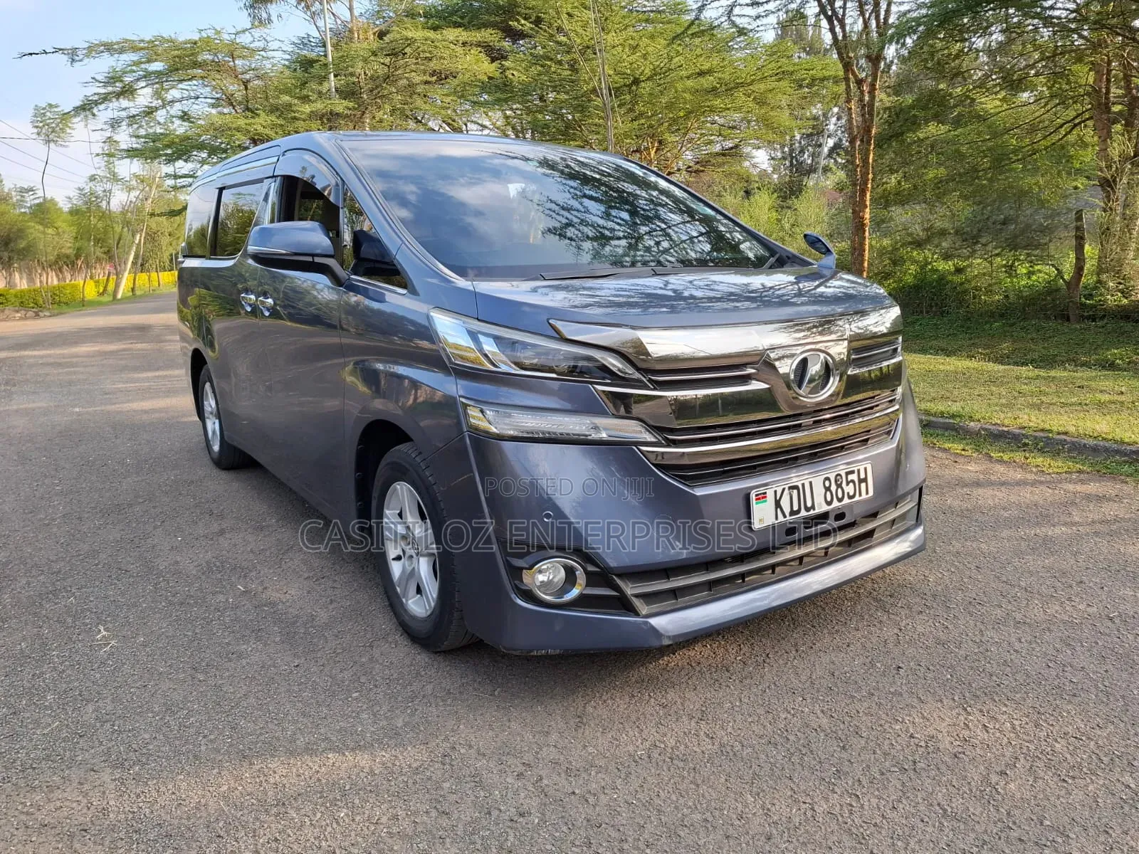 Toyota Vellfire 2016 Gray