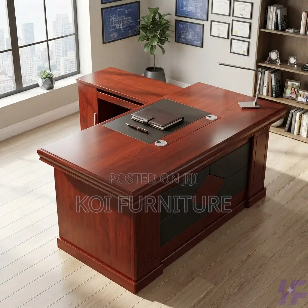 Office Desk; 1.4 Meters Exdecutive Premium Prestidge Manage Desks