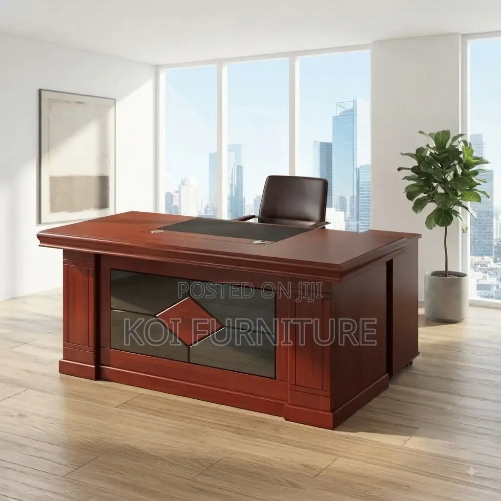 Office Desk; 1.4 Meters Exdecutive Premium Prestidge Manage Desks