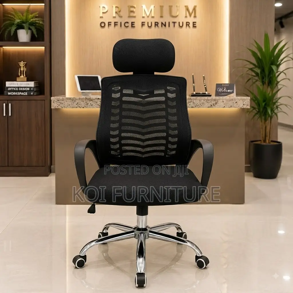 Office Chairs; Mesh Adjustable Ergonomic VX4 Chairs