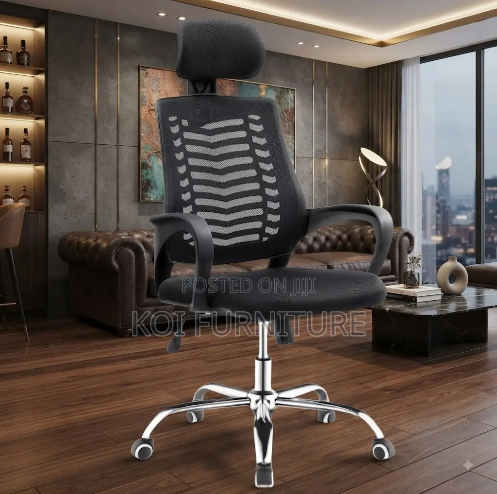 Office Chairs; Mesh Adjustable Ergonomic VX4 Chairs