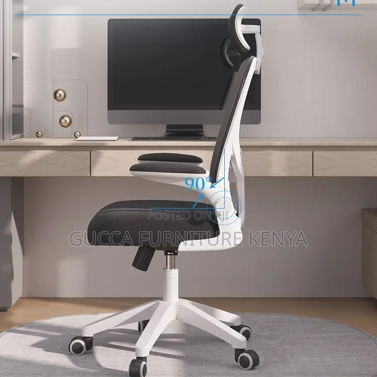 Modern Ergonomic Secretary Mesh Seat.