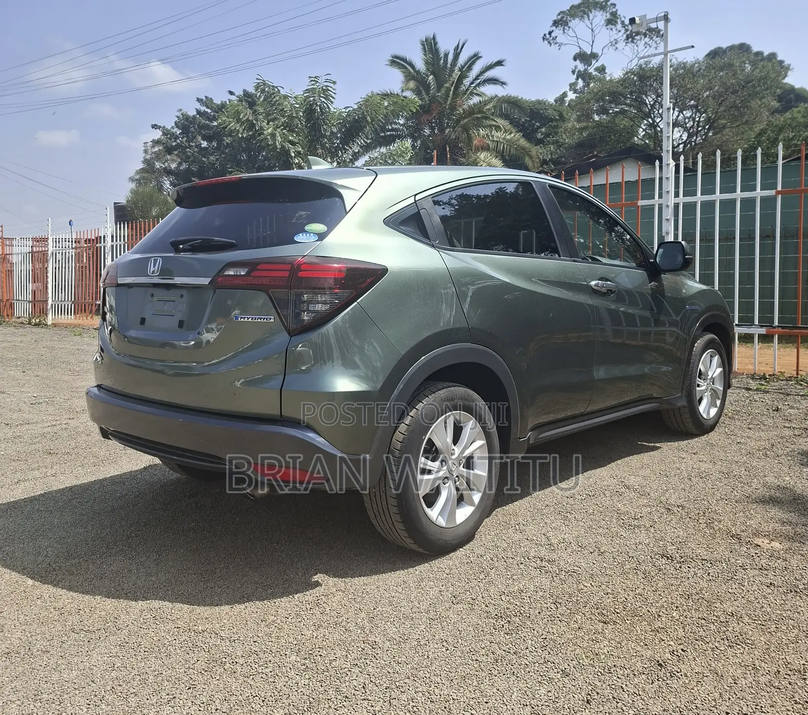 Honda Vezel 2020 Green
