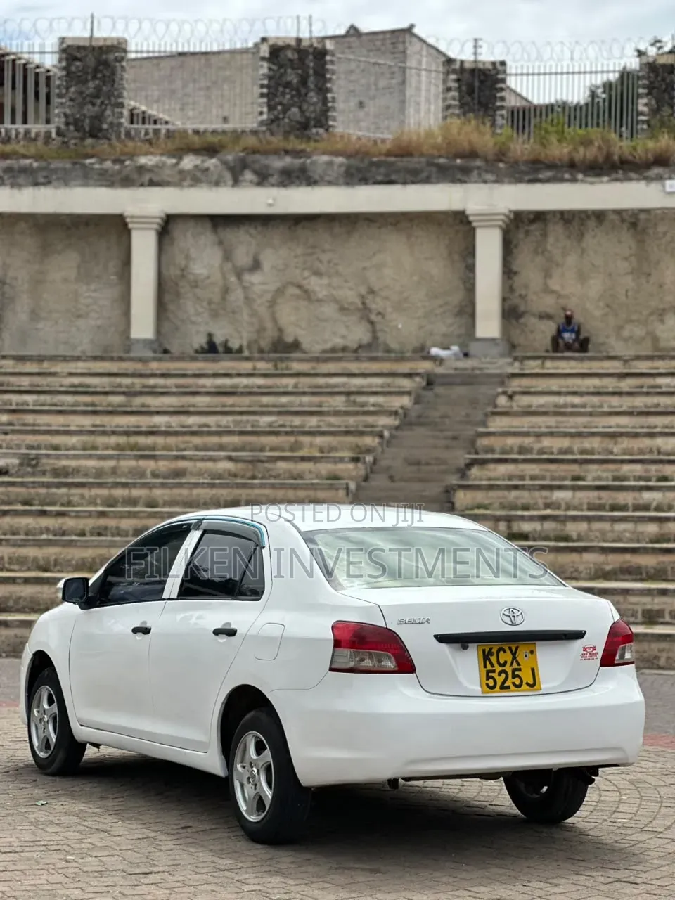 Toyota Belta 2013 White