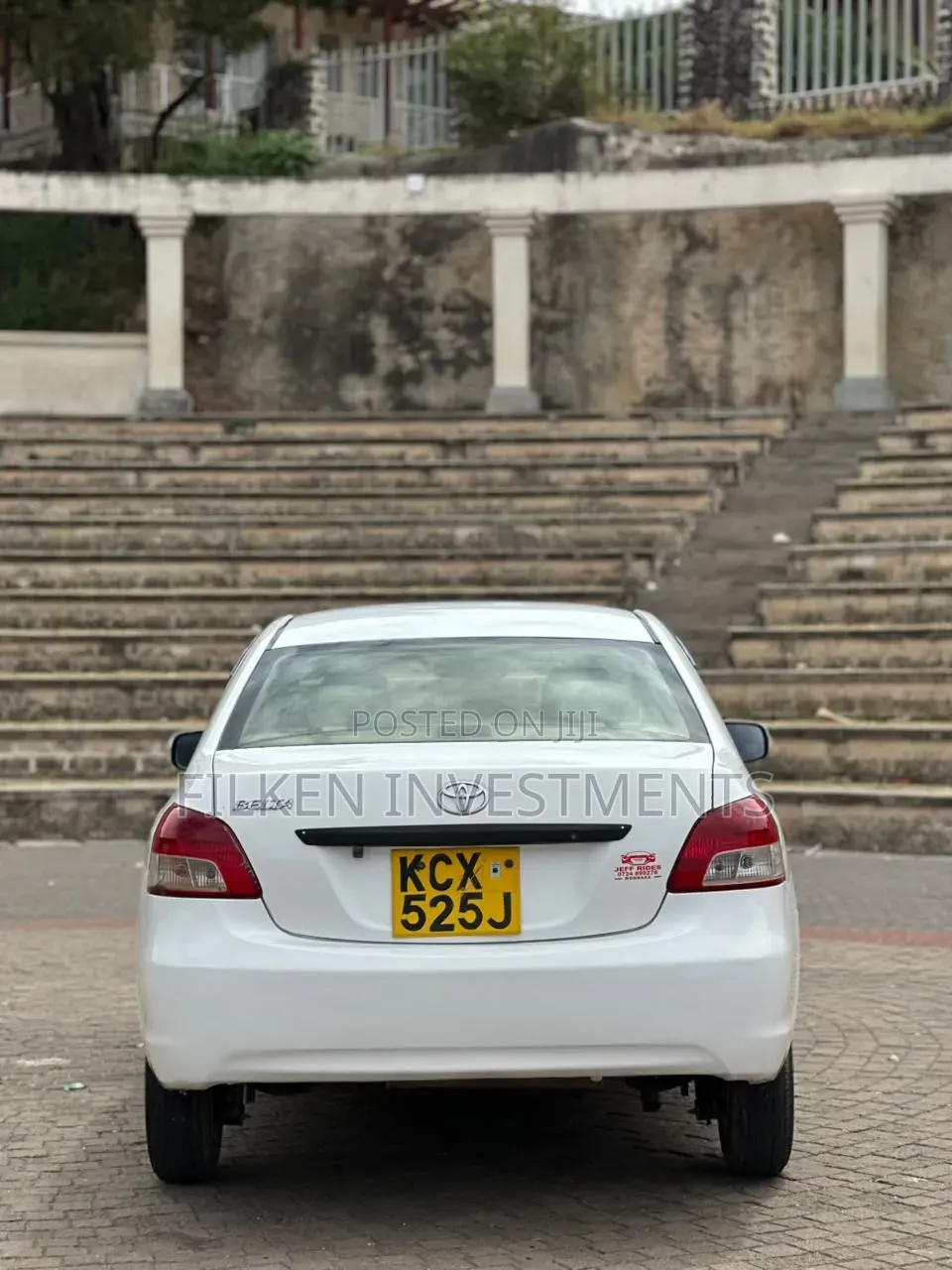 Toyota Belta 2013 White